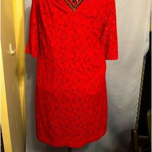 Knee length dress size 16